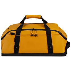 Samsonite Reisetasche ECODIVER DUFFLE S, Weekender Reisetasche Sporttasche mit Rucksackfunktion gelb