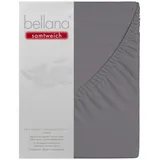 bellana jersey Spannbettlaken Jersey 90 x 100 - 100 x 120 cm grau