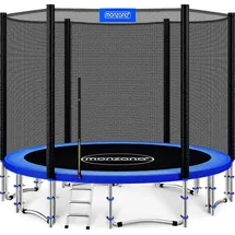 monzana Trampolin 427 cm inkl. Sicherheitsnetz Blau