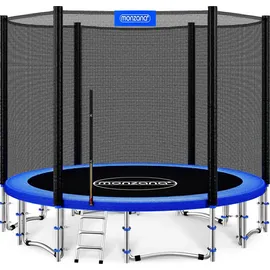 monzana Trampolin 427 cm inkl. Sicherheitsnetz Blau