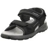 superfit Criss Cross Sandale, SCHWARZ/HELLGRAU 0010, 29 EU