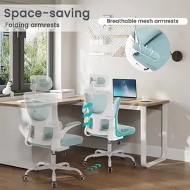 Woltu Netzstoff Blau