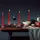 Relaxdays Stabkerzenhalter 6er Set Glas Transparent