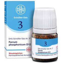 DHU Schüßler-Salz Nr. 3 Ferrum phosphoricum D12 Globuli 10 g