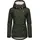 Ragwear Damen warme kurze Winterjacke mit Kapuze Monade Intl Dark Olive22 Gr. M - M