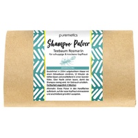 puremetics Shampoo-Pulver Teebaum Rosmarin 50 g