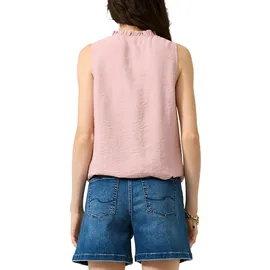 QS Blusentop mit Rüschenkragen Rosa 40
