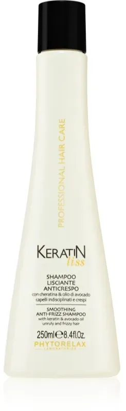 Phytorelax Laboratories Keratin Liss glättendes Shampoo für widerspenstiges Haar 250 ml