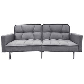 Hti-Living HTI-Living, Sofa, Schlafsofa Brigga Leinen Grau