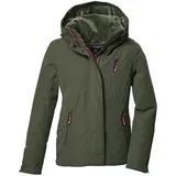 KILLTEC Mädchen Funktionsjacke/Outdoorjacke mit Kapuze KOW 356 GRLS JCKT, moos, 176,