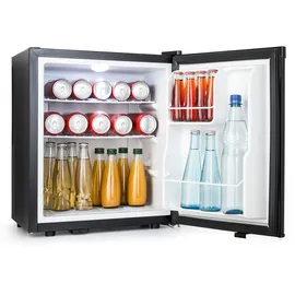 Klarstein Happy Hour 38 Mini-Kühlschrank Getränkekühlschrank 38 l 51 cm hoch Schwarz