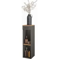 Vicco Weinregal Repose, Goldkraft Eiche/Anthrazit, 30 x 106 cm