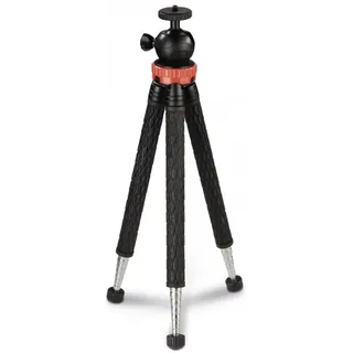 Hama Traveller Pro Dreibeinstativ 1/4 Zoll Arbeitshöhe=23 - Ball