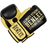 BENLEE Rocky Marciano BENLEE Boxhandschuhe aus Leder Hardwood Black/Yellow 14 oz