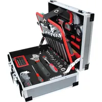 Tormek Schärfsysteme Tixit ALU Werkzeugkoffer „Profi“ 92 - teilig,