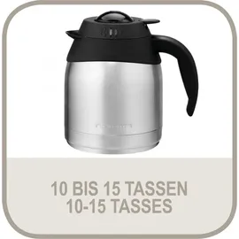 Rowenta Adagio Milano CT3818 schwarz/edelstahl