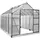 BRAST Gewächshaus Aluminium Grau 6 mm 7,75 m2