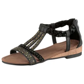 aniston shoes Riemchensandale Damen Schwarz 40