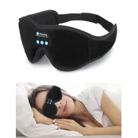 Usoun Schlafkopfhörer, Bluetooth-Augenmaske, 3D-Schlafmaske, Kopfhörer, integrierter HD-Lautsprecher, kabelloser Musik-Stirnband, Schlaflosigkeit, tolles Geschenk für Männer und Frauen