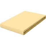 schlafgut Pure Topper Baumwolle 90 x 190 - 100 x 220 cm yellow mid