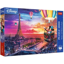 Trefl Disney Mickey und Minnie in Paris, 1000 Teile Puzzle