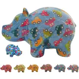 netproshop Spardose Nilpferd aus Keramik Pomme Pidou Größe M, Auswahl:Brumm