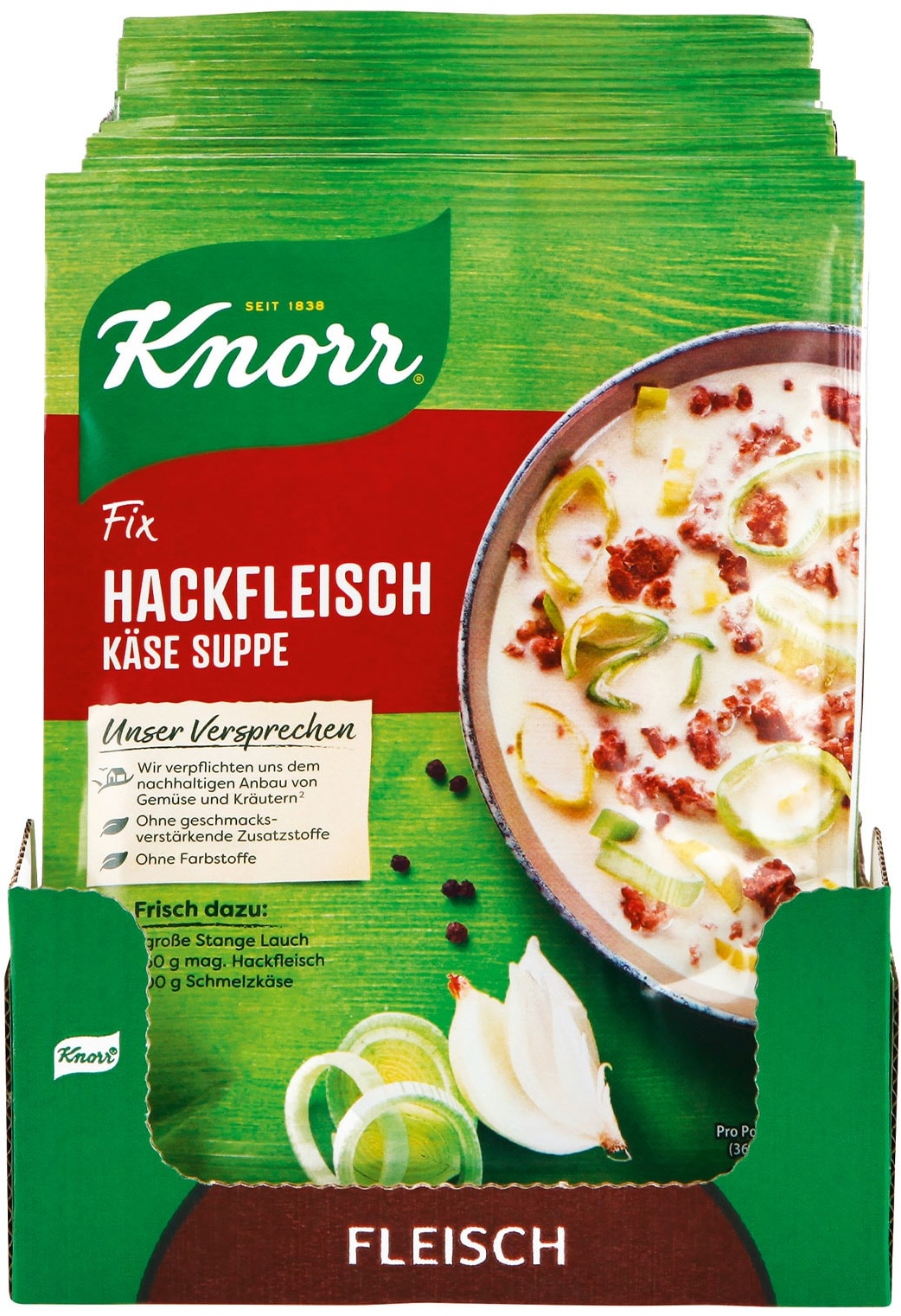 Knorr Fix für Hackfleisch-Käse-Suppe 58 g, 14er Pack