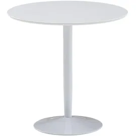 KADIMA DESIGN Kadima 75 x 74 x 75 cm hochglänzend weiß