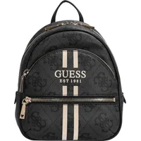 GUESS Rucksack Manhatten II Backpack Coal Logo