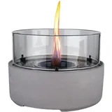 Kleining Tischfeuer BREEZE 18 Edelstahl 20 x 18 x 18 cm grau