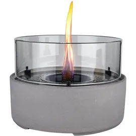 Kleining Tischfeuer BREEZE 18 Edelstahl 20 x 18 x 18 cm grau