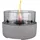 Kleining Tischfeuer BREEZE 18 Edelstahl 20 x 18 x 18 cm grau