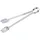 KitchenCraft Küchenzange Edelstahl 24 cm Silber