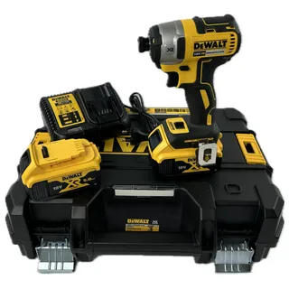 DCF887P2T inkl. 2 x 5,0 Ah + Ladegerät + TSTAK