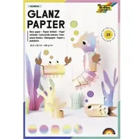 Folia Glanzpapier Rainbow 22,5 x 32 cm 10 Blatt