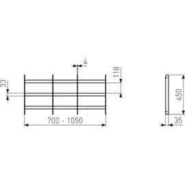 ABUS Fenstergitter FGI7450N