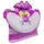 Disney Kulturbeutel Alicia Damen Toilettentasche & Kosmetiktasche für Urlaub und Alltag rosa