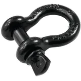 Safetex Schäkel 16mm schwarz mit Schraubbolzen