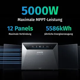 Anker SOLIX Solarbank 4 E5000 Pro  inkl. BP5000 10 kWh