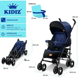 Kidiz City-Pro navyblau/schwarz