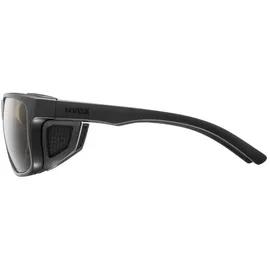 Uvex Sportstyle 312 VPX Polavision Photochrome Polarisierte Sonnenbrille - Black Matt - Polavision Brown/CAT2-3