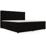 GRAINGOLD Bergamo 160 x 200 cm Schwarz