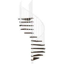 Minka Spindeltreppe Spiral Effect 38 - 305,5 cm Aluminium/Holz/Metall