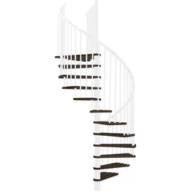 Minka Spindeltreppe Spiral Effect 38 - 305,5 cm Aluminium/Holz/Metall