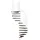 Minka Spindeltreppe Spiral Effect 38 - 305,5 cm Aluminium/Holz/Metall