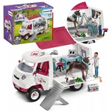 Sarcia.eu Spielfigur Schleich Horse Club - Mobile Tierklinik mit Fohlen, Figuren, ab 5+