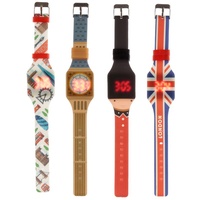 London Icons Silikon Armbanduhr (pro Stück)