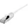 Dexlan Patchkabel Cat. 6A, S/FTP (PiMF), ultradünn, halogenfrei, mit Rastnasenschutz, weiß, 5,0 m
