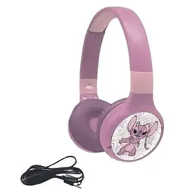 Lexibook Stitch Angel 2-in-1 Bluetooth-Kopfhörer Pink