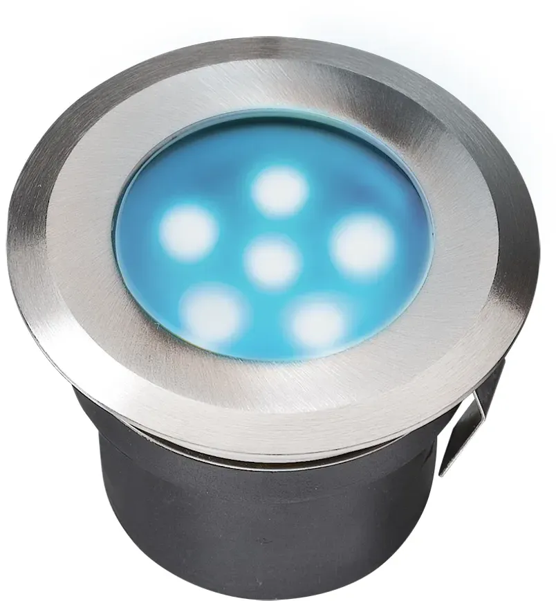 Garden Lights Bodeneinbauleuchte Sirius blau